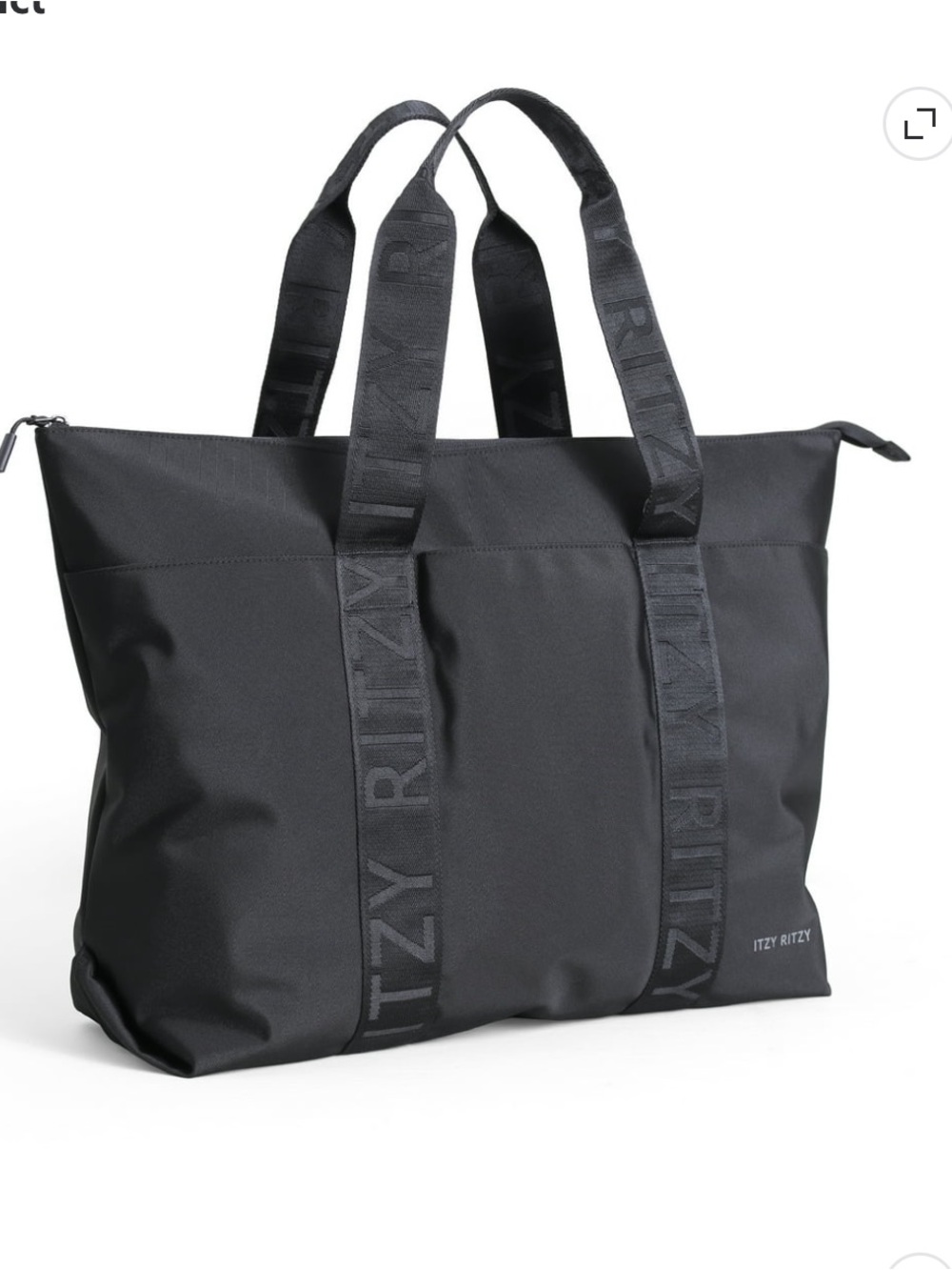 NWT Itzy Ritzy Belong All-in-Tote™ weekender Black
